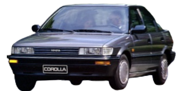 TOYOTA COROLLA (E 9) LONGBACK 88-91