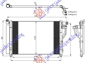 Ладилник за клима 1.5 CRDi (50,5x35,16)