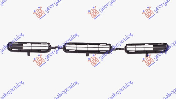 Централна решетка во преден браник долна 2008-