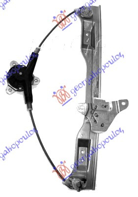 Подизач / регулирач заден прозор 5 врати механички