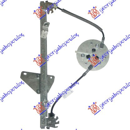 Подизач / регулирач за преден прозор електричен 5 врати (без мотор) (А квалитет)