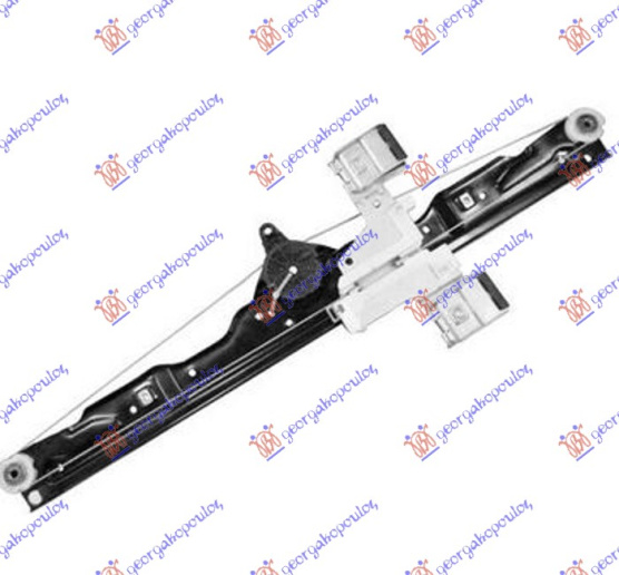 Подизач / регулирач за заден прозор електричен (без мотор)