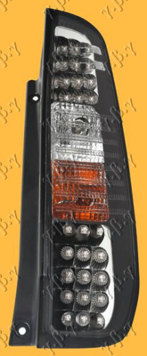 Штоп светло црн 3 врати LED