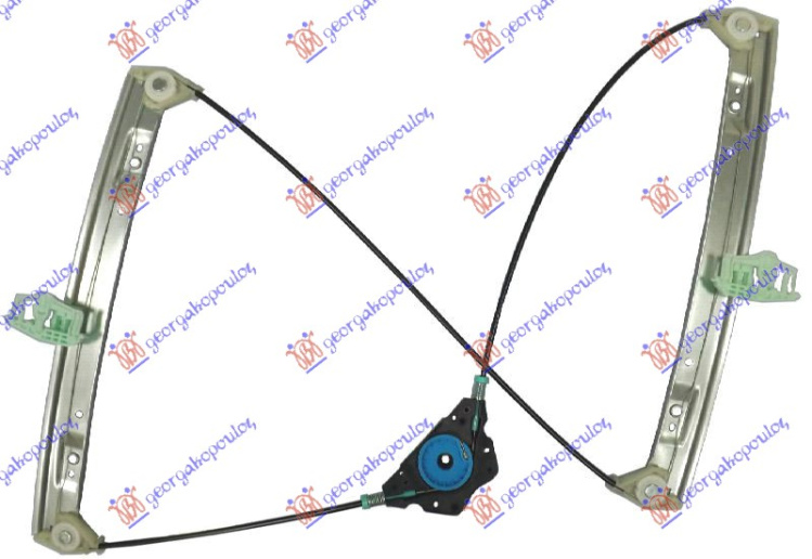 Подизач / регулирач за преден прозор електричен (без мотор) 3 врати