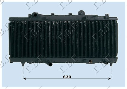 Ладилник за мотор (85) (MPI) 16V (75,7x27) GT TURBO