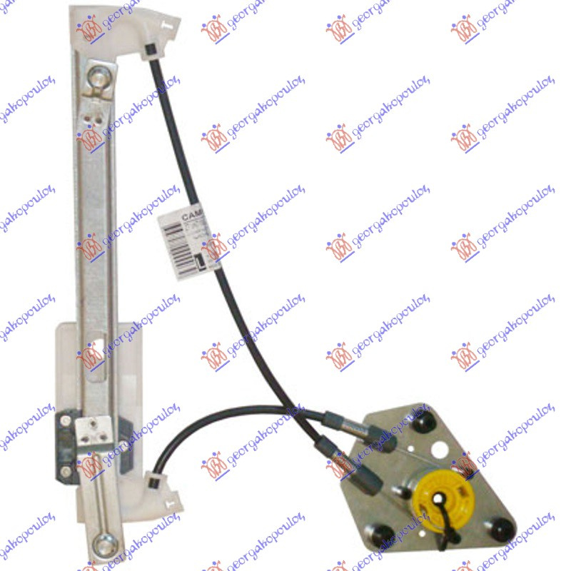 Подизач / регулирач за заден прозор електричен (без мотор) (А квалитет)