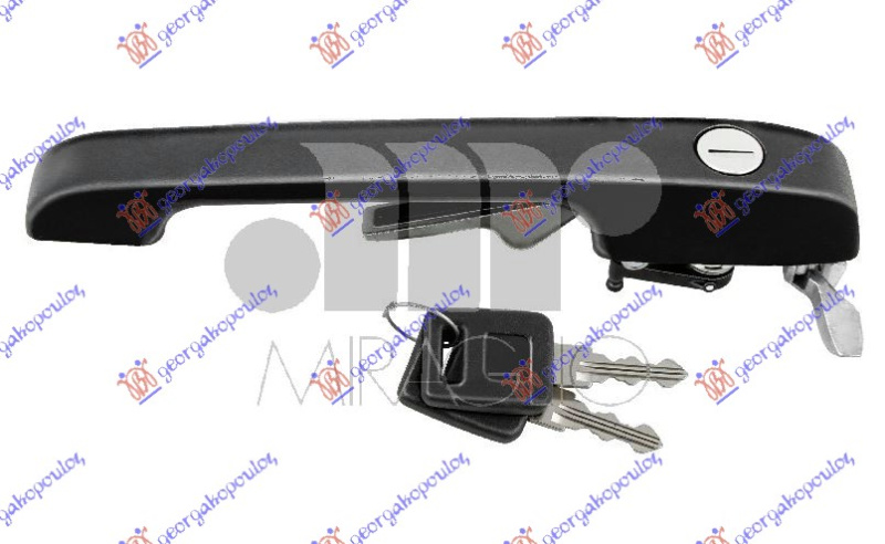 Рачка предна врата надворешна комплет