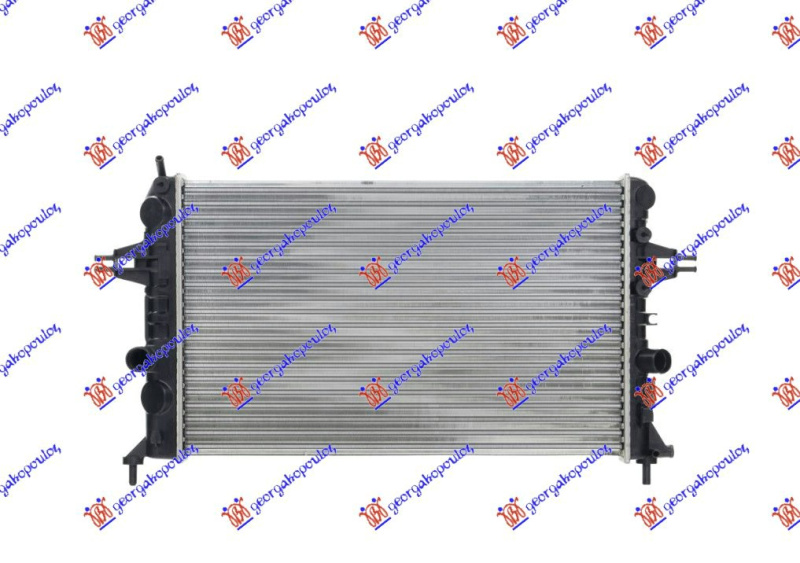 Ладилник за мотор 1,6i16V (со клима) (60x37) (DGNL) Z16xEP (MAHLE BEHR)