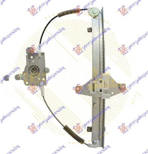 Подизач / регулирач за заден прозор електричен (без мотор) (А квалитет)