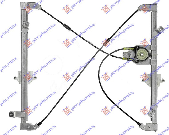 Подизач / регулирач за преден прозор електричен (без мотор) (А квалитет)