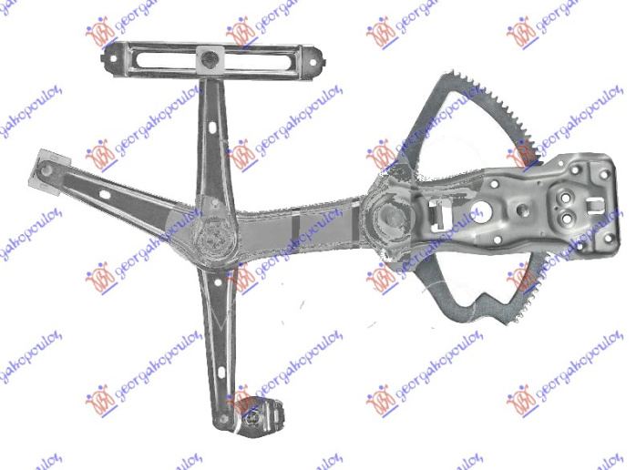 Подизач / регулирач за преден прозор електричен (без мотор) (А квалитет)