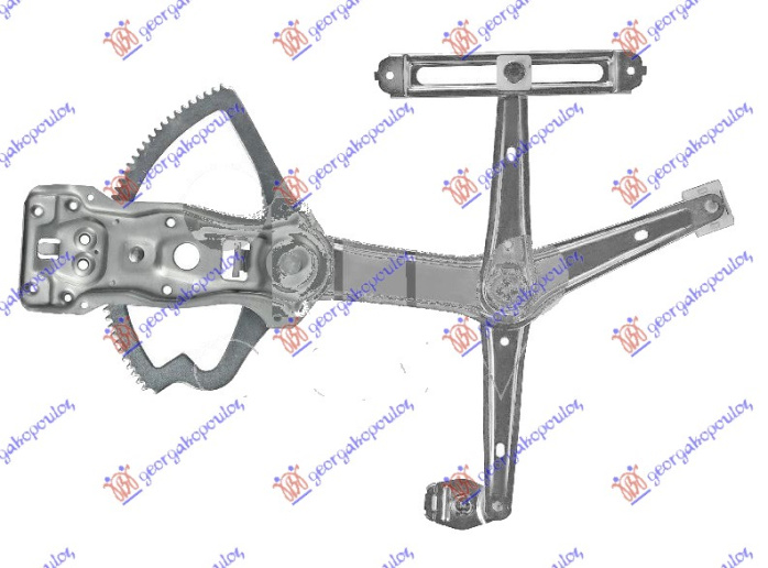 Подизач / регулирач за преден прозор електричен (без мотор) (А квалитет)