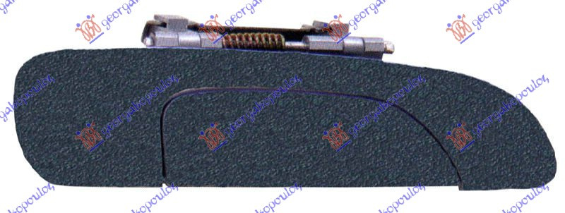 Рачка задна врата надворешна