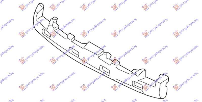 Абсорбер за заден браник (Оригинал)