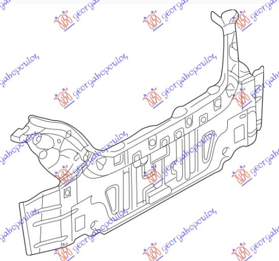Заден панел / челен лим (Оригинал)