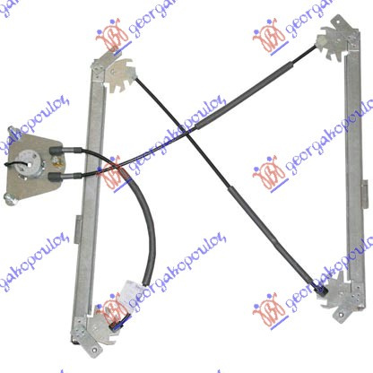 Подизач / регулирач за преден прозор електричен 5 врати (без мотор) (А квалитет)