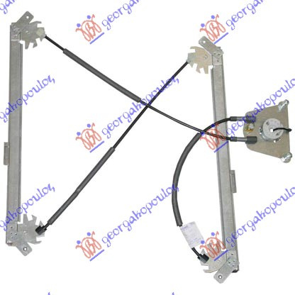 Подизач / регулирач за преден прозор електричен 5 врати (без мотор) (А квалитет)