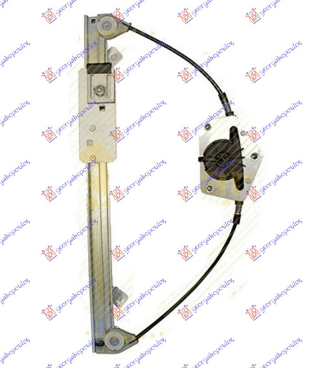 Подизач / регулирач за заден прозор електричен (без мотор) (А квалитет)