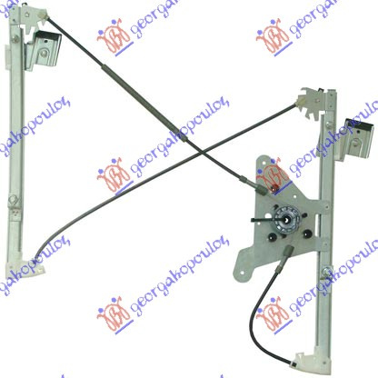Подизач / регулирач за преден прозор електричен (без мотор) (А квалитет)