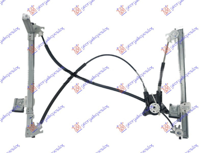 Подизач / регулирач прозор електричен 3 врати (без мотор)