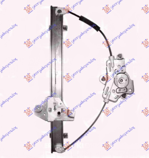 Подизач / регулирач за преден прозор електричен (без мотор) (Оригинал)