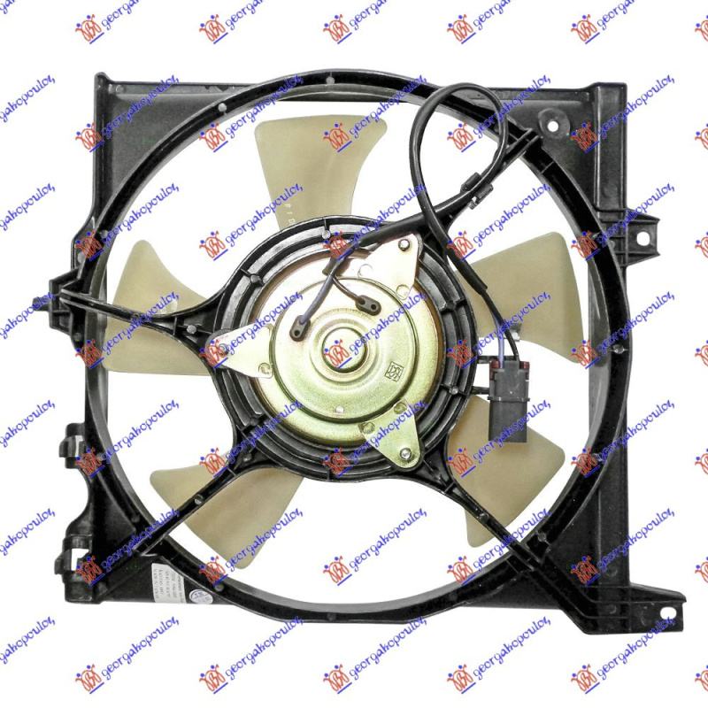 Вентилатор за ладилник мотор комплет