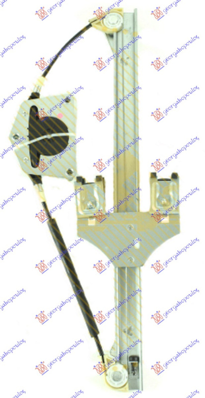 Подизач / регулирач за заден прозор електричен (без мотор) (А квалитет)