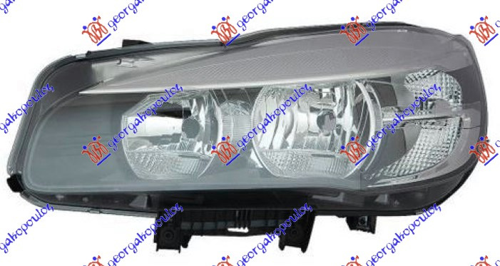 Фар електричен (H7) со LED дневно светло (E) (TYC)