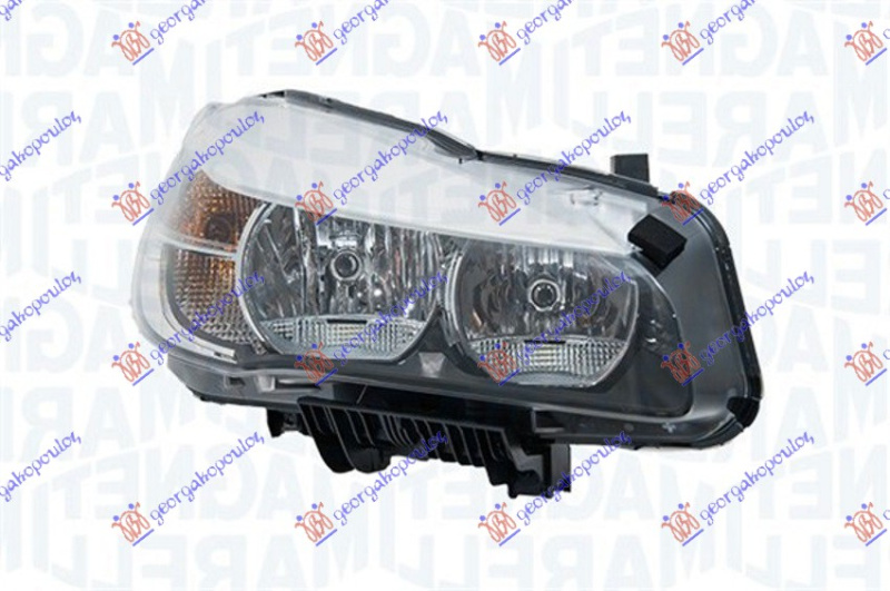 Фар електричен (H7) со LED дневно светло (MARELLI)