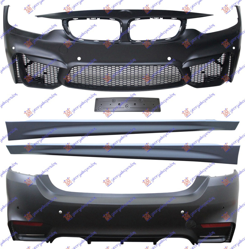 Комплет body-kit m4-изглед (GRAN купе f36)