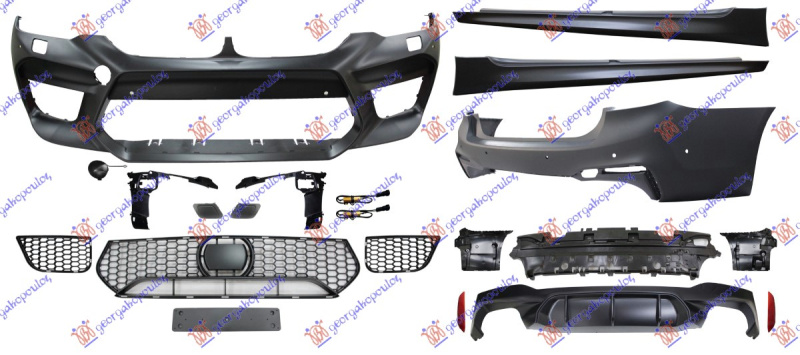 Комплет body-kit M5-изглед (седан g30)