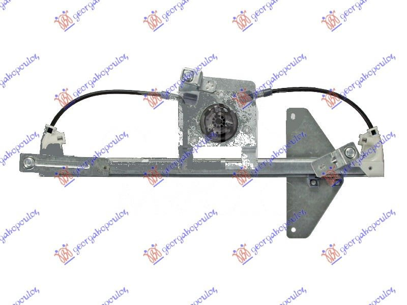 Подизач / регулирач за заден прозор електричен (без мотор) (А квалитет)