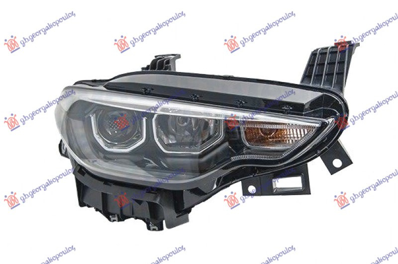 Фар електричен (H7/H7) со LED дневно светло (бел) (турција)