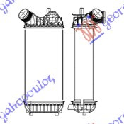 Интеркулер 1.6 TDCi (298x156x80)