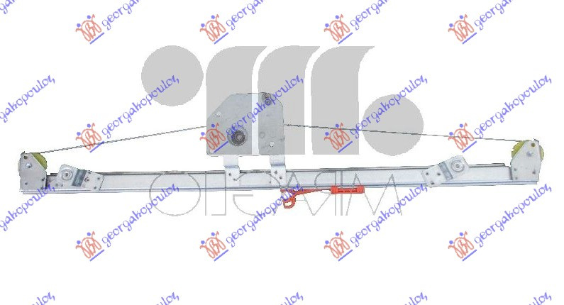 Подизач / регулирач за преден прозор електричен (без мотор) (А квалитет)