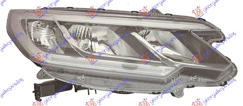 Фар електричен со LED дневно светло (E) (DEPO)