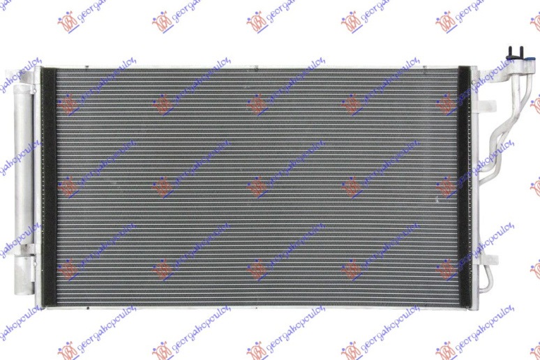 Ладилник за клима 1.7 CRDi (53,8x38,3x1,6)