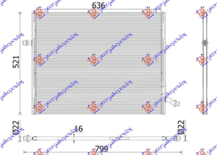 Дополнителен ладилник за мотор 3.0-4.7-5.5-6.0 бензин -3.0-3.5 бензин/хибрид - 2.2 дизел/хибрид-3.0 дизел (автоматски менувач) (635x509)