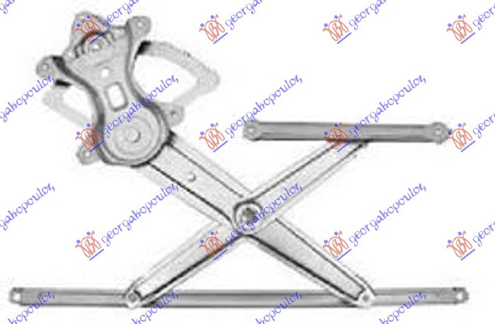 Подизач / регулирач за преден прозор електричен 2/4 врати (без мотор)