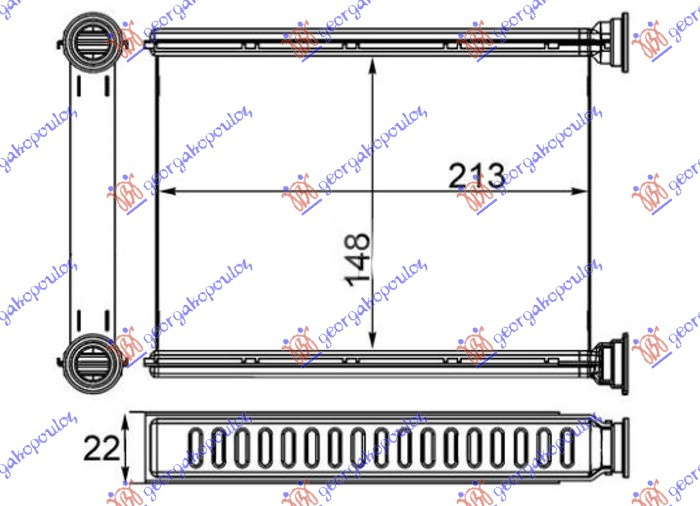 Греалка кабина (BR) 1.6 DiG TURBO (148x215x22)