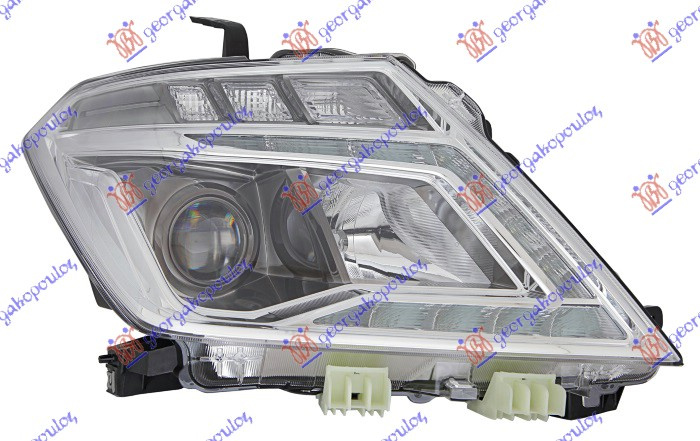 Фар електричен со LED дневно светло (H9/wy21со LED"2) (DEPO)