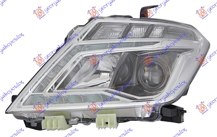 Фар електричен со LED дневно светло (H9/wy21со LED"2) (DEPO)