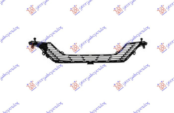 Централна решетка преден браник