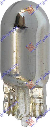 Сијалица 12v 5w 2.1*9.5 врати хром