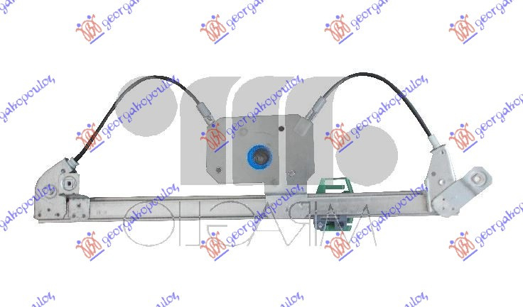 Подизач / регулирач за заден прозор електричен (без мотор) (А квалитет)