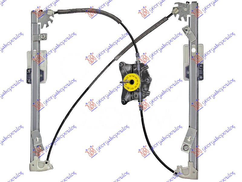 Подизач / регулирач за преден прозор електричен (без мотор) (А квалитет)