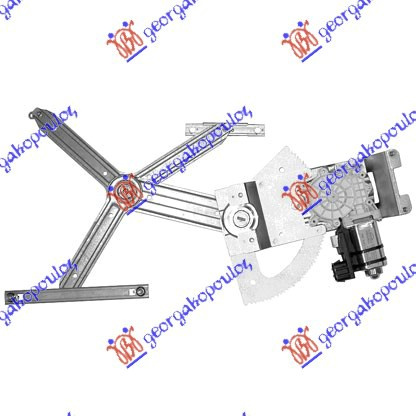 Подизач / регулирач за преден прозор електричен 5 врати комфорт