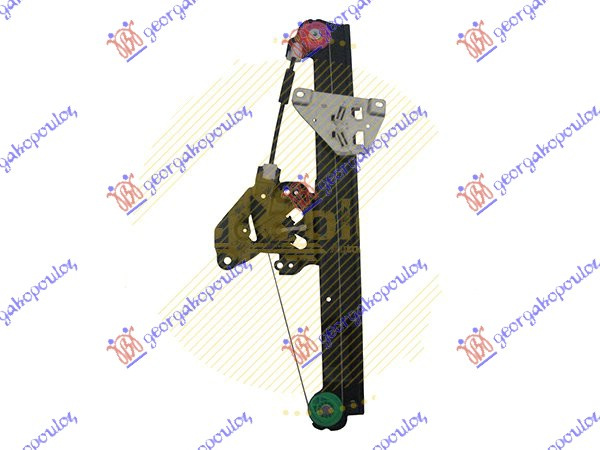 Подизач / регулирач за заден прозор електричен (без мотор) (А квалитет)