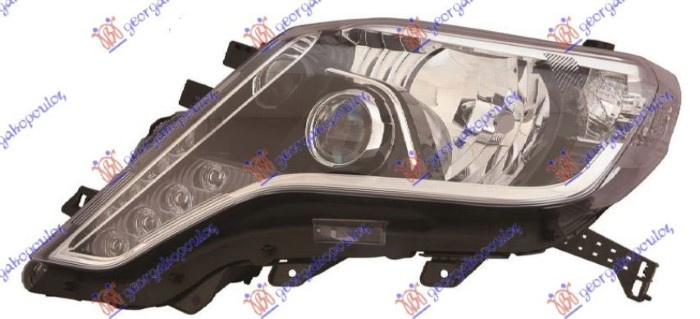 Фар електричен (HB3) со LED дневно светло (E) (DEPO)