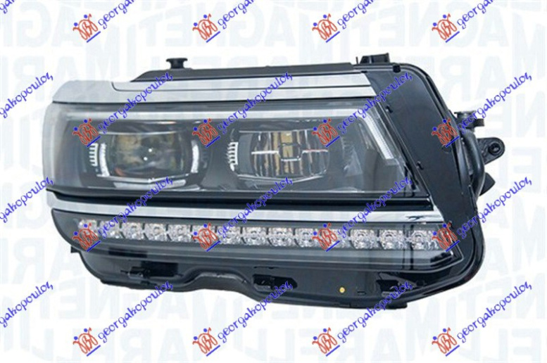 Фар FULL LED (адаптивен систем за осветлување (afs) (MARELLI)